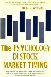 The Psychology of Stock Market Timing