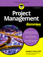 Project Management for Dummies by Dummies 5th