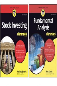 Bộ Sách Stock Investing for dummies và Fundamental Analysis for dummies 2nd
