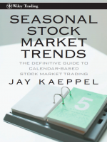 Seasonal Stock Market Trends