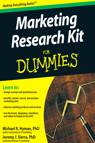 Marketing Research Kit for Dummies