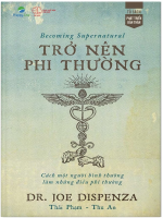 Becoming Supernatural Sách Tiếng Việt Trở Nên Phi Thường